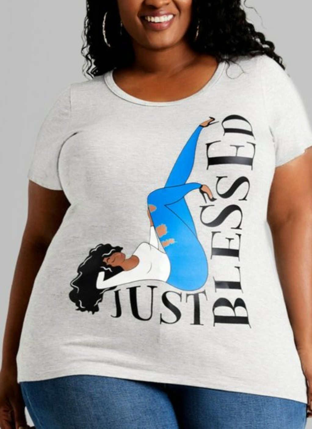 Blessed Ladies/Womens/Teens Comfortable Short sleeve T-Shirt