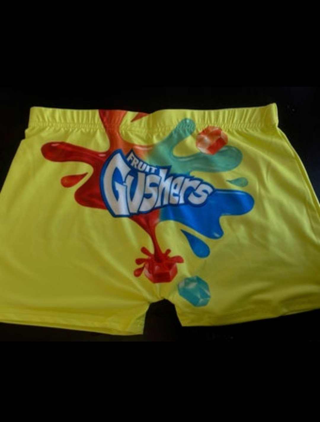 Ladies/Women Polyester Lettered Snack Shorts