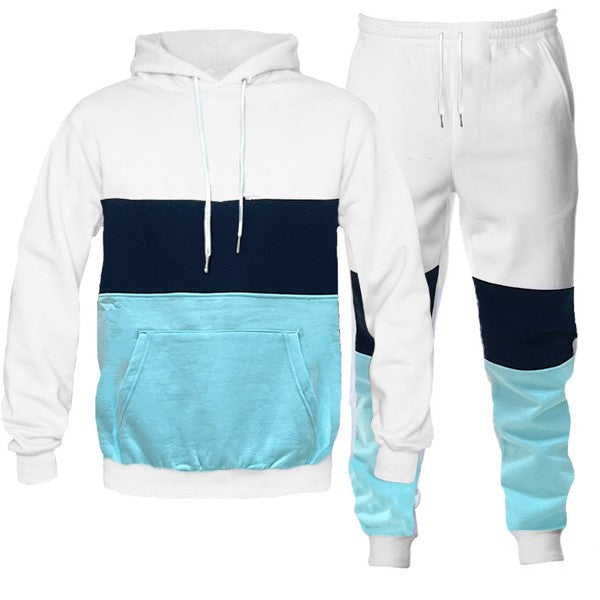 COLOR BLOCK SWEAT SET TRACKSUITS