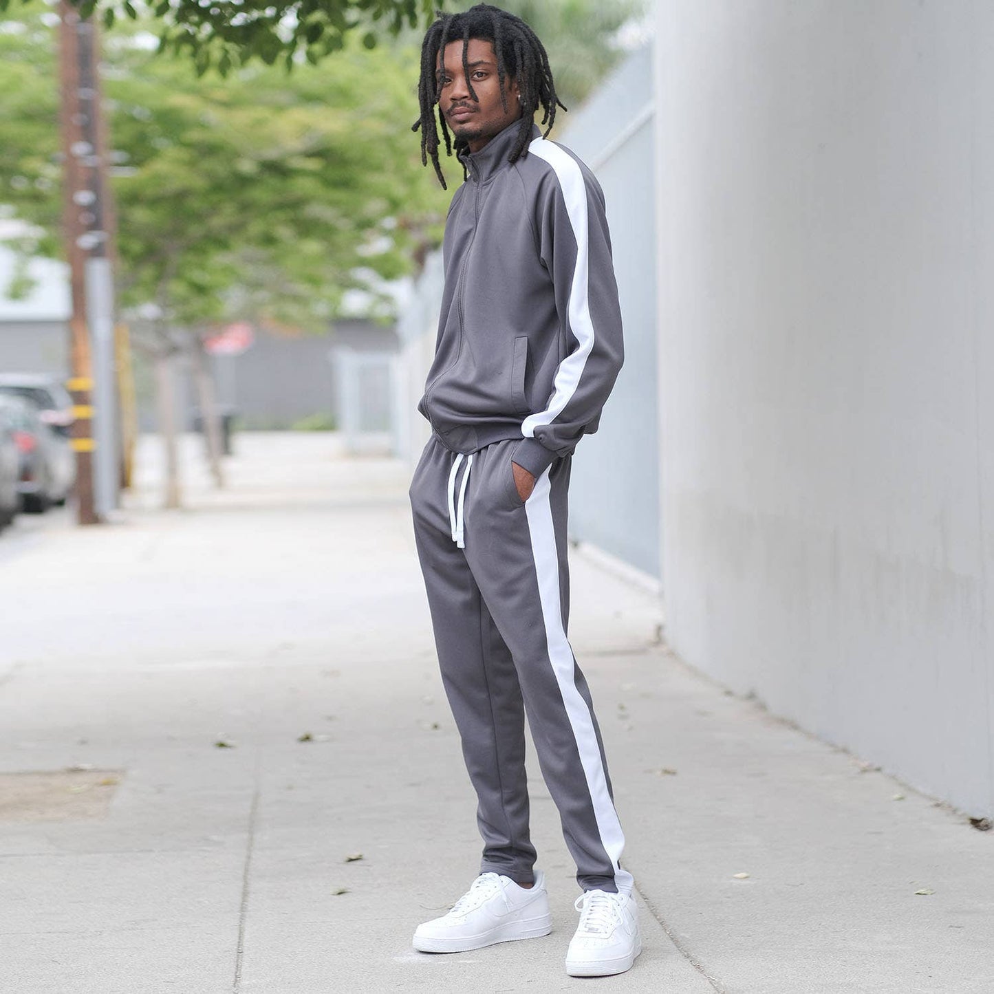 Essential Side Stripe Track Suits