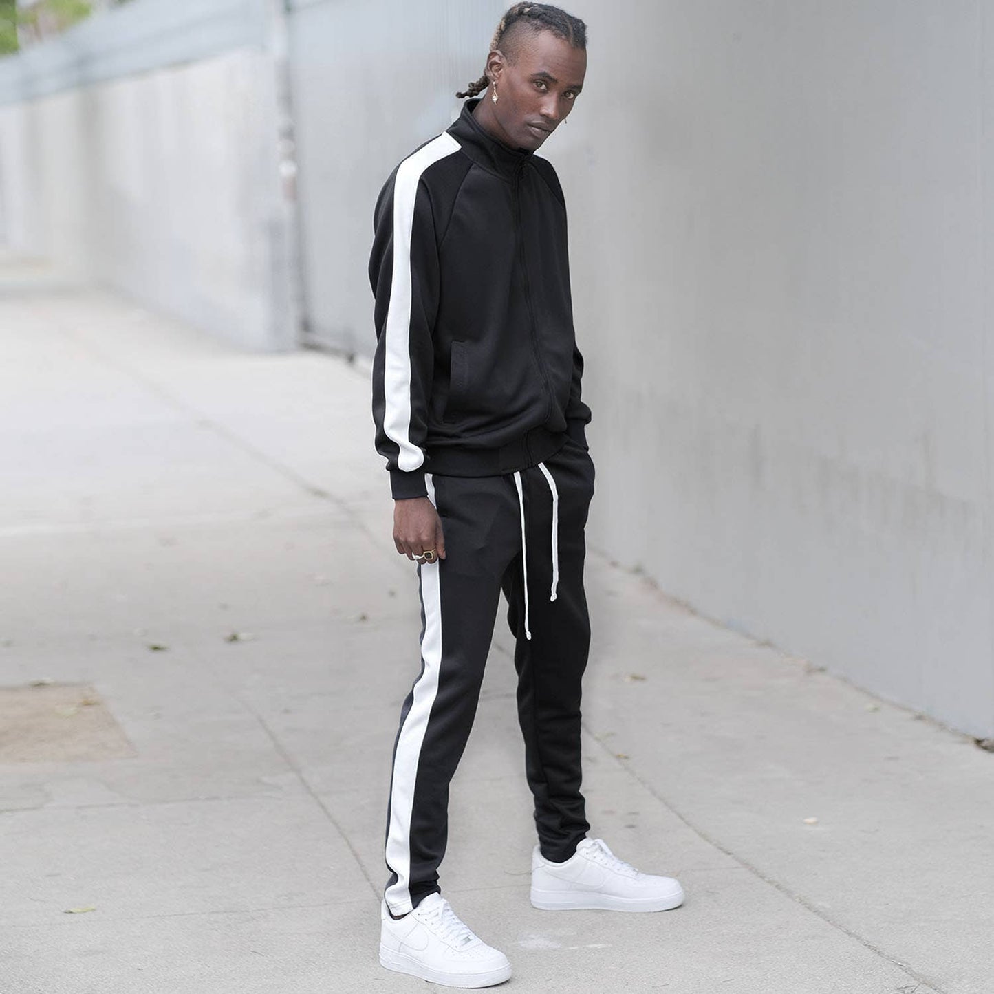 Essential Side Stripe Track Suits