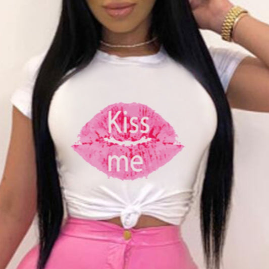 Lip Print T-Shirt