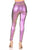 PURPLE Super Stretch Metallic High Waist Pants