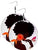 Wooden Dangle Earrings Brown Skinned Beauties Ladies/Women/Teens Casual Ethnic Earrings