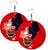 Wooden Dangle Earrings Brown Skinned Beauties Ladies/Women/Teens Casual Ethnic Earrings
