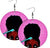 Wooden Dangle Earrings Brown Skinned Beauties Ladies/Women/Teens Casual Ethnic Earrings