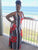 Printed Sleeveless Maxi Dress