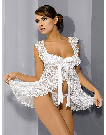 Women/Ladies Floral Lace Lingerie Beauty Floral Lace Babydoll