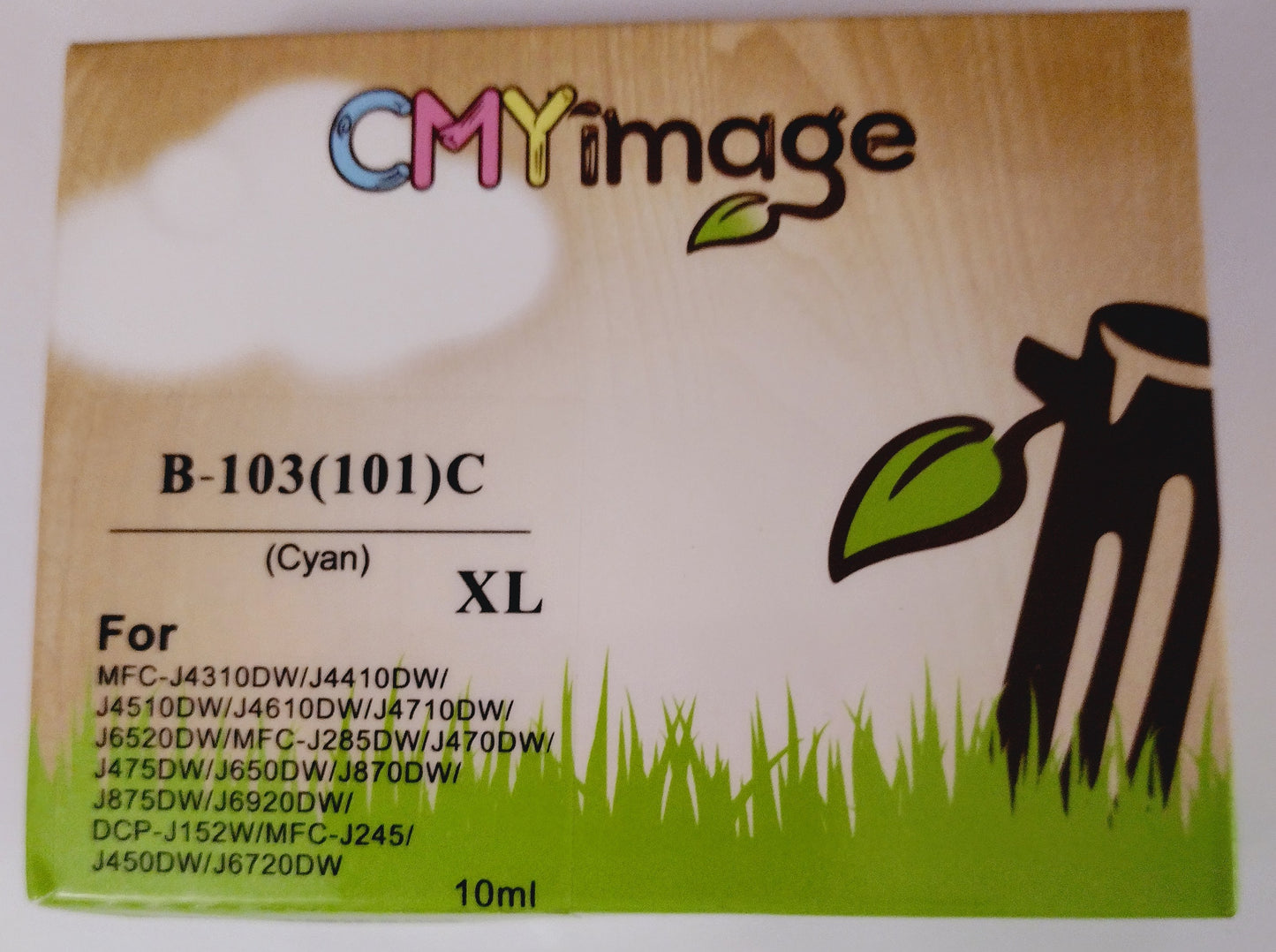 CMY Image Compatible Brother Ink Jet Printer Ink B103(101) XL
