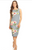 Ladies/Women/Teens Polyester Spandex Casual Fitted Work Sleeveless Bodycon Floral Dresses