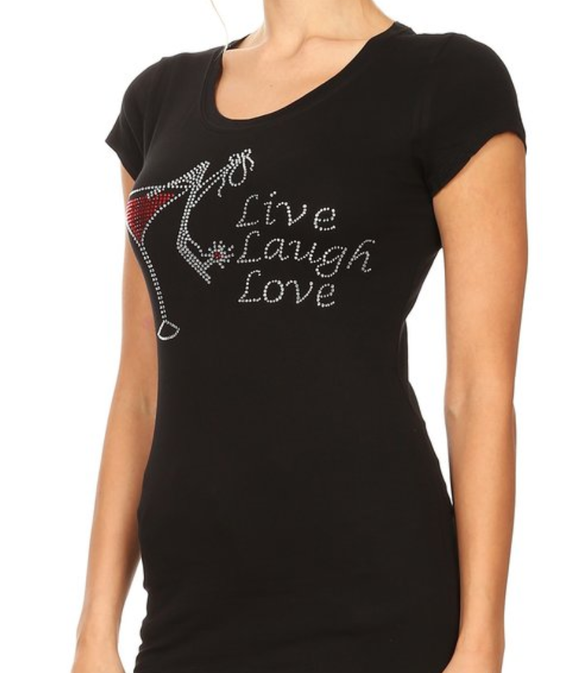 Live Love Laugh Tshirt