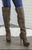 Dangerously In Love  Women  Ladies Quilted Knee High Boots