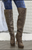 Dangerously In Love  Women  Ladies Quilted Knee High Boots