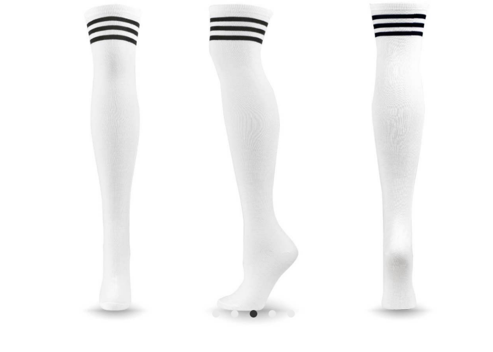 Women/Ladies/Teens/Girls Striped or Solid Color Knee High Year Round Any Occasion Thigh High/Socks/Tights