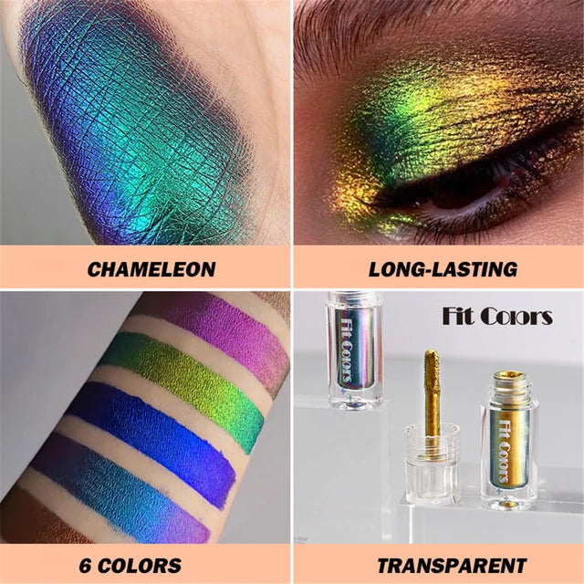 Ladies/Women Eye Makeup Fit Colors Chameleon Liquid Eye Shadow