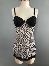Zebra Print Babydoll Set