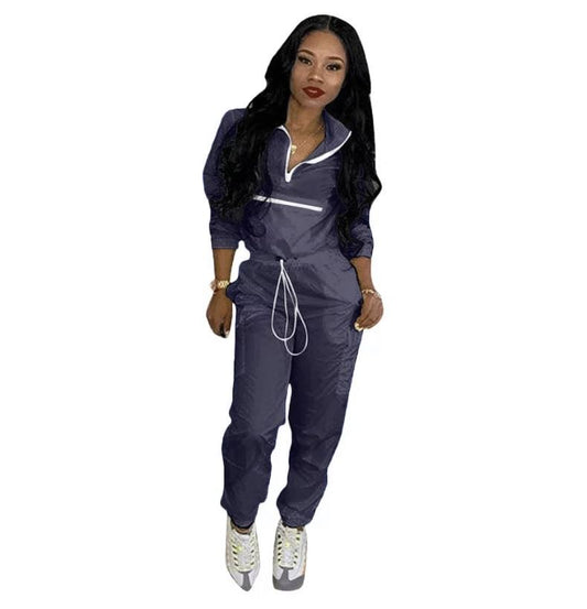 Ladies/Women Two Piece Wind Suit