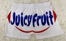 Ladies/Women Polyester Lettered Snack Shorts