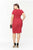 Women/Ladies Polyester Midi Polka Dot Bodycon Dress