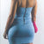 Denim Spaghetti Strap Dress
